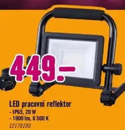 Hornbach LED pracovní reflektor nabídka