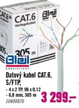 Hornbach Datový kabel CAT.6, S/FTP nabídka