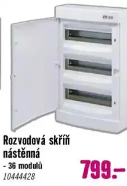 Hornbach Rozvodová skříň nástěnná nabídka