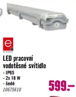 Hornbach LED pracovní vodotěsné svítidlo nabídka
