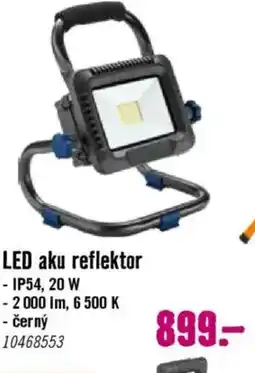 Hornbach LED aku reflektor nabídka