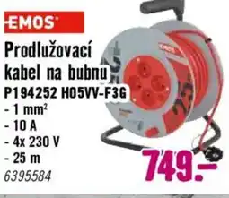 Hornbach EMOS Prodlužovací kabel na bubnu nabídka