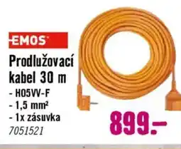 Hornbach EMOS Prodlužovací kabel 30 m nabídka