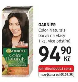 dm drogerie GARNIER Color Naturals barva na vlasy nabídka