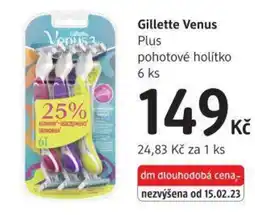 dm drogerie Gillette Venus Plus pohotové holítko nabídka