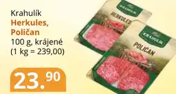 Potraviny CZ Krahulík Herkules, Poličan nabídka