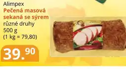 Potraviny CZ Alimpex Pečená masová sekaná se sýrem nabídka
