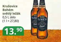 Potraviny CZ Krušovice Bohém světlý ležák nabídka