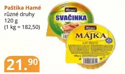 Potraviny CZ Paštika Hamé nabídka