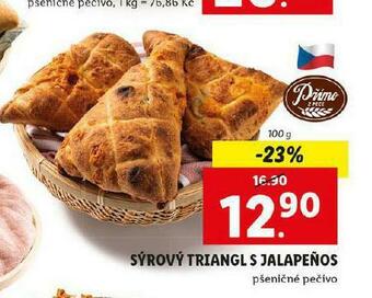 Lidl Sýrový triangl s jalapenos nabídka