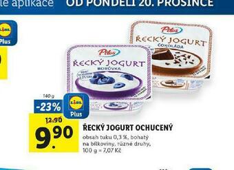 Lidl Řecký jogurt ochucený nabídka