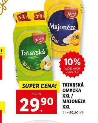 Lidl Majonéza xxl nabídka