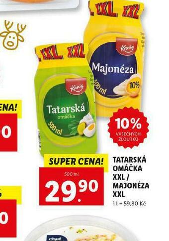Lidl Tatarská omáčka xxl nabídka