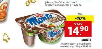 Lidl Monte nabídka