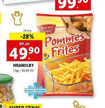 Lidl Hranolky nabídka