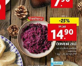 Lidl Červené zelí nabídka