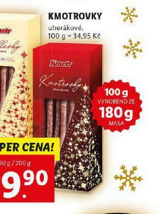 Lidl Kmotrovky nabídka