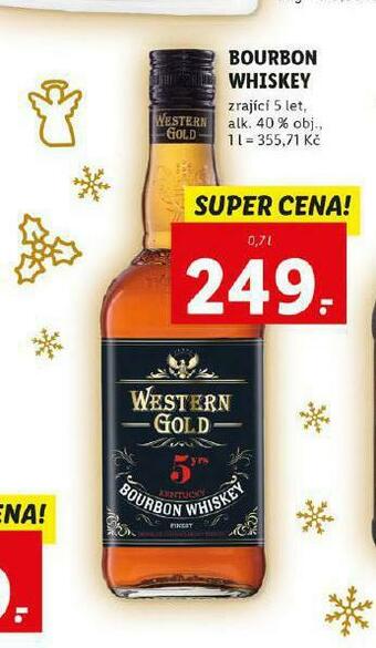 Lidl Bourbon whiskey nabídka