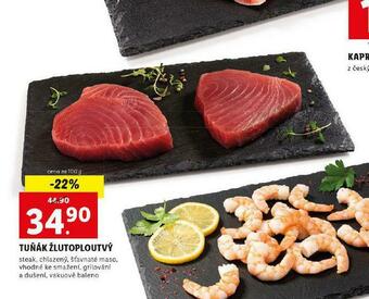 Lidl Tuňák žlutoploutvý nabídka