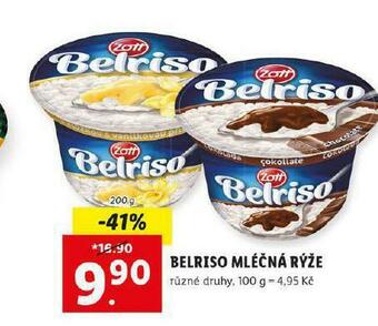 Lidl Belriso mléčná rýže nabídka