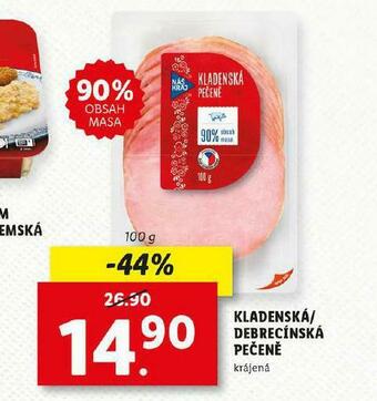 Lidl Kladenská pečeně nabídka