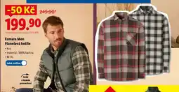 Lidl Esmara Men Flanelová košile nabídka