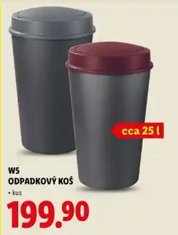 Lidl W5 ODPADKOVÝ KOŠ nabídka