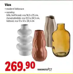 Lidl VÁZA nabídka