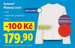 Lidl ESMARA Pletený Svetr nabídka