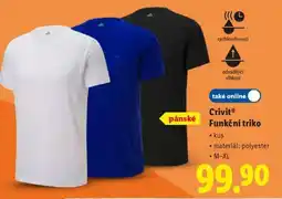 Lidl Crivit FUNKČNÍ TRIKO nabídka