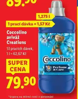 Lidl COCCOLINO AVIVÁŽ CREATIONS nabídka