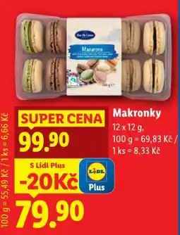 Lidl Makronky nabídka