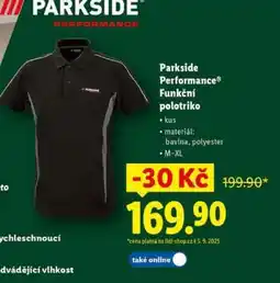 Lidl Parkside Performance Funkční polotriko nabídka