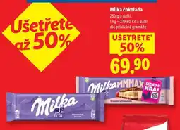 Lidl Milka Čokoláda nabídka
