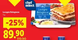 Lidl Lasagne bolognese nabídka
