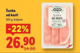 Lidl Šunka od kosti nabídka