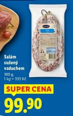 Lidl SALÁM SUŠENÝ VZDUCHEM nabídka