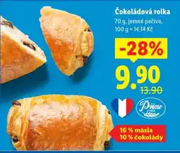 Lidl Čokoládová rolka nabídka