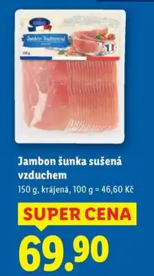 Lidl Jambon šunka sušená vzduchem nabídka