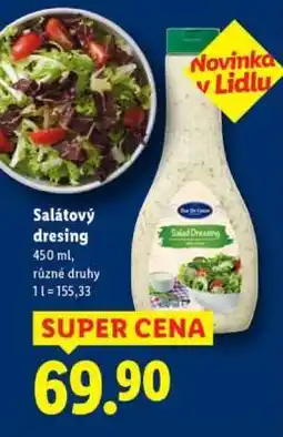 Lidl Salátový dresing nabídka