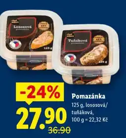 Lidl Pomazánka nabídka