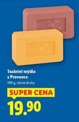 Lidl TOALETNÍ MÝDLO Z PROVENCE nabídka