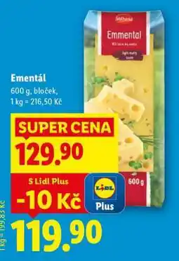 Lidl Milbona Emmental nabídka