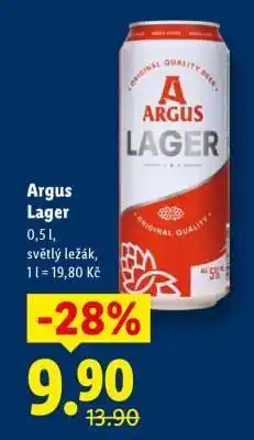 Lidl ARGUS LAGER nabídka
