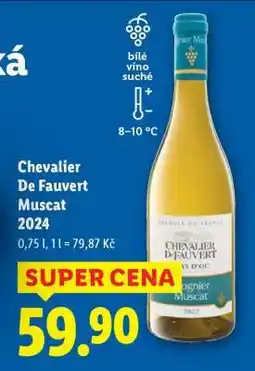 Lidl Chevalier De Fauvert Muscat 2024 nabídka