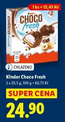 Lidl KINDER CHOCO FRESH nabídka