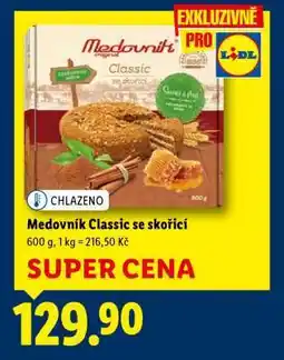 Lidl Medovník Classic se skořicí nabídka
