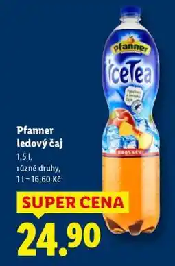 Lidl Pfanner Ledový čaj nabídka