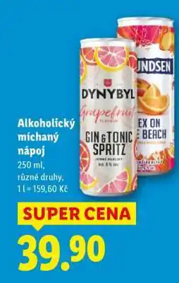 Lidl Alkoholický míchaný nápoj nabídka