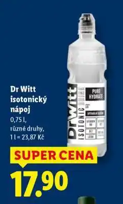Lidl DR WITT ISOTONICKÝ NÁPOJ nabídka